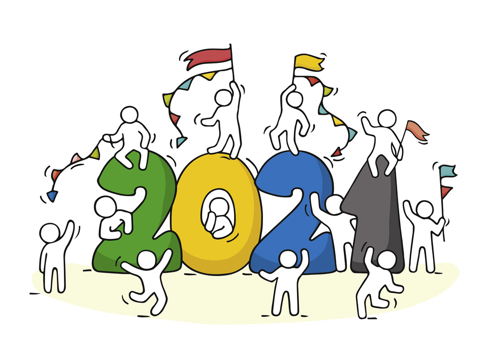 Frohes neues Jahr 2021
